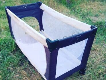 köpürmə manej: Manej / krovat uşaq üçün - 40 man Həm körpənin oynamağı və yatmağı — 6