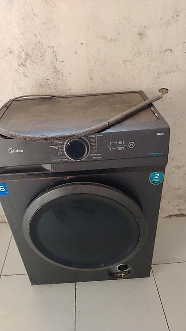 Стиральная машина Midea, 6 кг, Б/у, Автомат, Есть сушка, Самовывоз