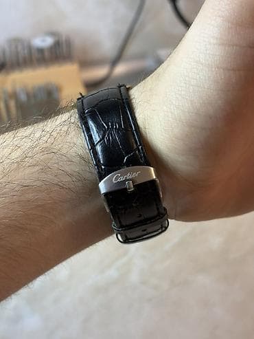 Аксессуары: Б/у, Наручные часы, Cartier, цвет - Золотой — 2