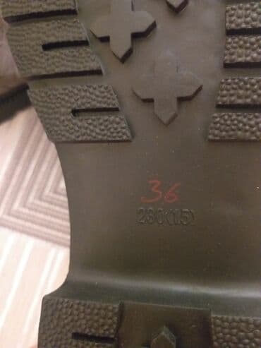 platforma çəkələk: Tuflilər, Ölçü: 36, rəng - Boz, Yeni — 3