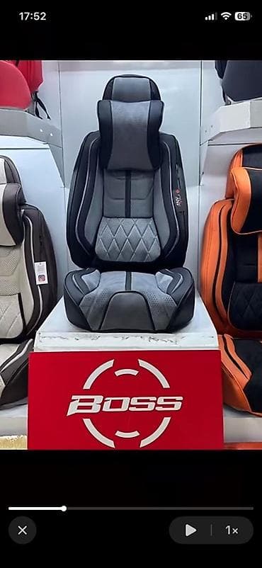 Nəqliyyat: Avtomobil oturacağı üçün “BOSS” universal üzlüklər və ortopedik — 3