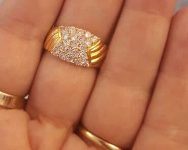 bazar sumkası: Золотое кольцо 22 к. Вес 6.8 грамм — 1