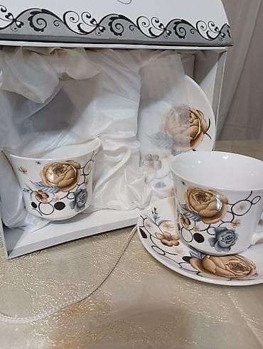 qab qazan: Stəkan Fincan dəst Hədiyyəlik — 3