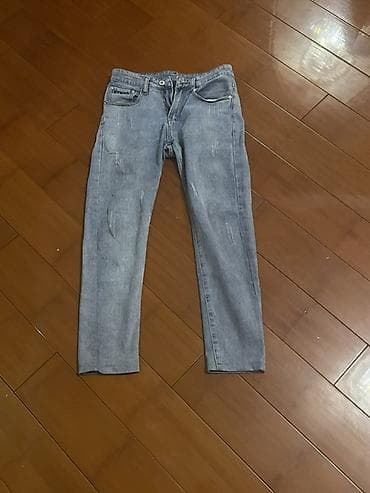 9-10-11 yaşlı uşaqlar üçündür- Model: Dar kəsimli kişi cins şalvarı - — 1