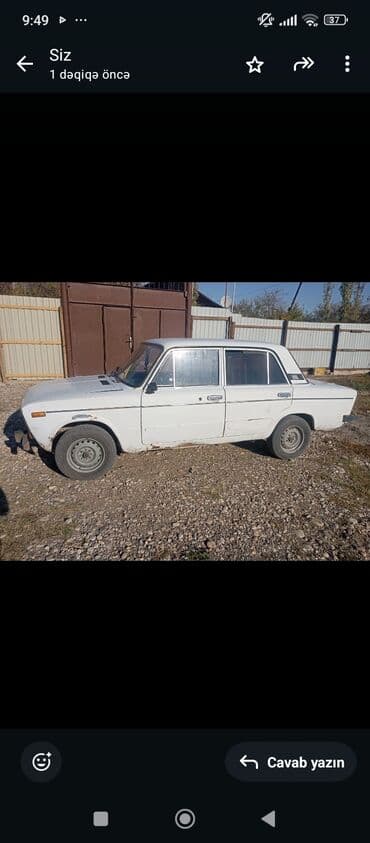 диски от опеля на ваз: VAZ 2106 sedan, ağ rəng. - Kuzov: 4 qapılı, arxa ötürücülü klassik — 1