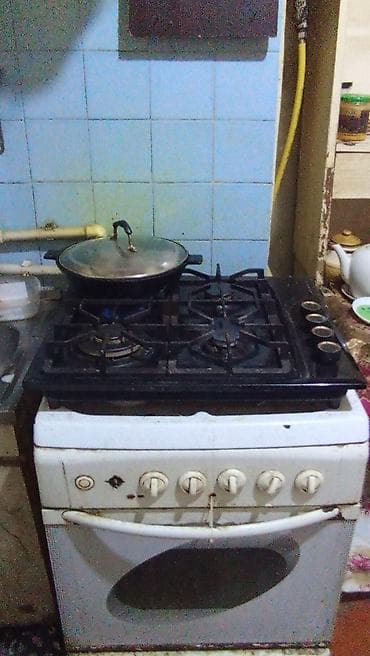 Qaz plitəsi Ayrıca dayanan, 4 gözlü — 2