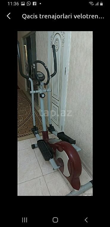 vele: Idman avadanliqlari her cure vardir. Qiymetler son derece munasibdir — 1