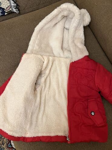 uşaq paltarları sədərək: 1 sezon ara sıra giyilib qalın isti balonka 2-3yaş üçün — 2