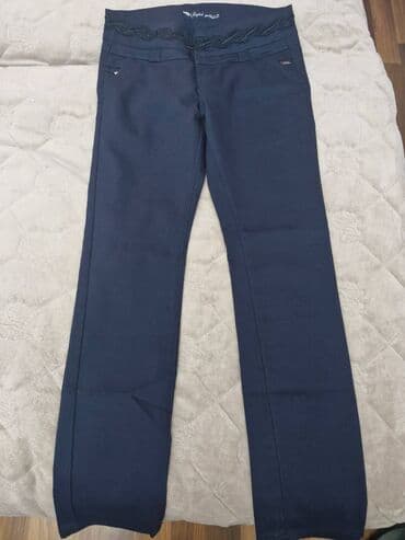 прокат мужских костюмов в баку: Брюки, цвет - Синий — 1