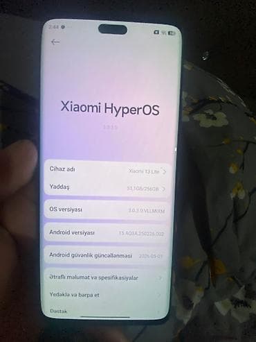 kamera tripot: Xiaomi 13 Lite, 256 GB — 3
