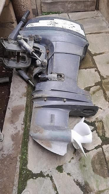 led isiqlar ev ucun: Metallik korpuslu qayıq və 55lik yamaha mator - Material: perçinli — 6