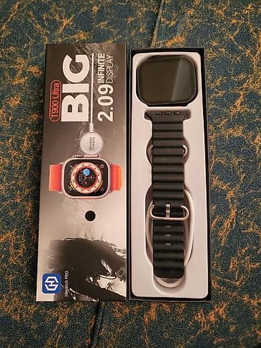 philips xenium 9@9s: T900 Ultra Hiwatch Pro ağıllı saat - 2.09" BIG Infinite Display – iri — 2
