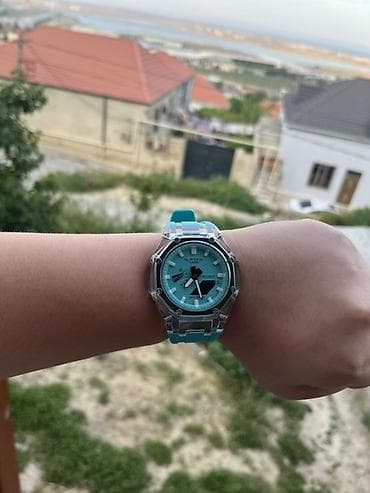 Новый, Наручные часы, G-Shock, цвет - Голубой — 2