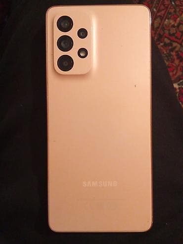 samsung telefonlari: Samsung Galaxy A33 5G, 256 GB, rəng - Narıncı, İki sim kartlı — 1