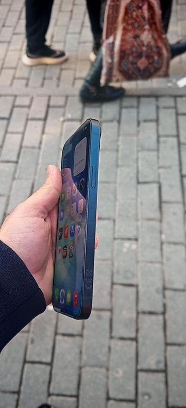 islenmis telefon satisi: IPhone 14 Plus, 256 GB, Mavi, Face ID — 2