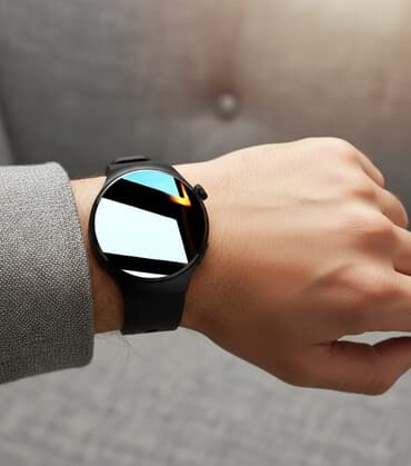 ağıllı saat: Smart saat, Sensor ekran, rəng - Qara — 2