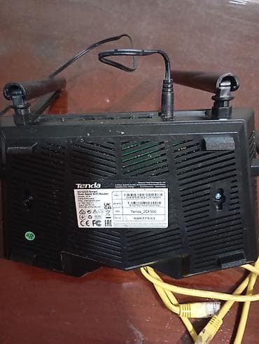 whatsapp iptv: Tenda AC1200 Smart Dual Band WiFi Router - Model: AC6 (etiketdə — 1