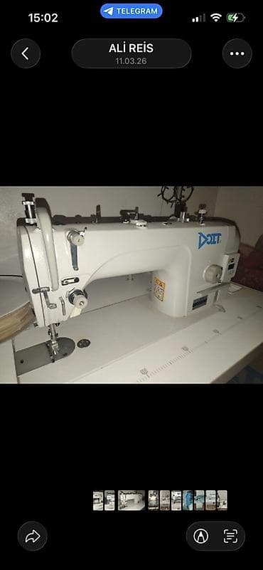 Sənaye tikiş maşını – DOIT markası - Tip: Bir iynəli, düz tikiş