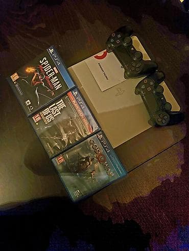 ghost of: PS4 oyun paketi - Konsol: Sony PlayStation 4 (aǧ rəng korpus, üstündə — 1
