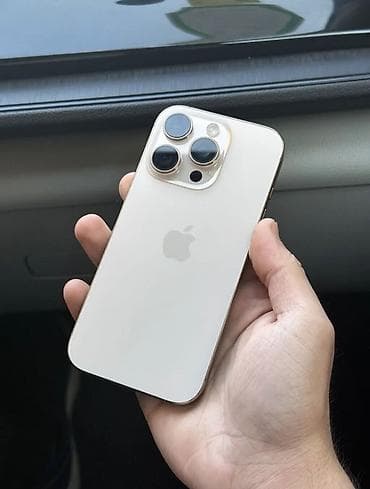 iphone 21: IPhone 16 Pro, 128 GB, Qızılı, Face ID, Simsiz şarj, Sənədlərlə — 2
