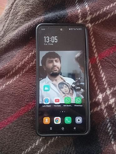 acılıb bağlanan telefon: Infinix Hot 40, 256 GB, rəng - Göy, Sensor — 2