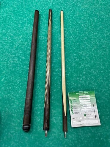 İdman qidaları: Bilyard keyi – əl işi, 3 hissəli dəst - Model: “Treyxastina” — 1