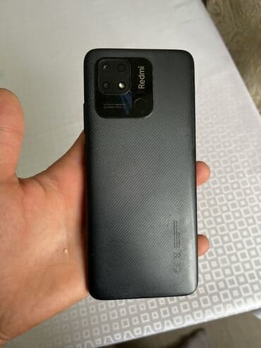 redmi 9 qiymet: Redmi 10C, 128 GB, rəng - Qara, Barmaq izi — 2