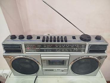 Maqnitofonlar: Sanyo portativ stereo maqnitofon/radio (boombox) - Model üzərində — 1