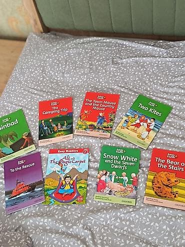 Məhsul: Uşaq/yeniyetmələr üçün ingilis dili oxu kitabları dəsti. 1 — 3