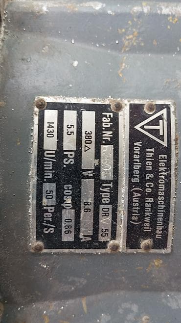 Sənaye elektrik mühərrikləri – kəmər kasnaqlı Məhsul təsviri: - — 3