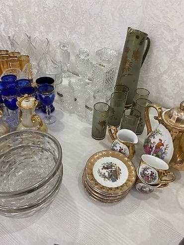 dizel saat: Hamisi birlikde -290mMəhsul: Porcelan və şüşə süfrə dəstləri — 1