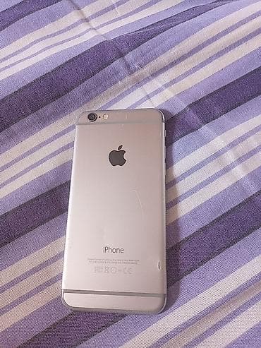 IPhone 6, < 16 GB, Space Gray, Barmaq izi, Face ID
