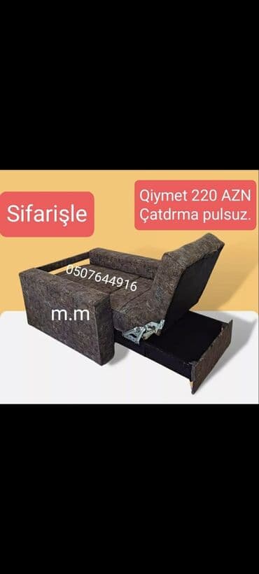 Kreslolar: Yeni, Kreslo-kravat, Parça, Kredit yoxdur, Ünvana pulsuz çatdırılma — 5