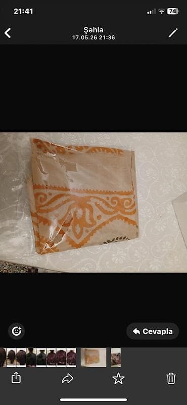 Məhsul: Naxışlı qadın dəsmalı/şalı (2 fərqli dizayn) TƏMİZ İPƏK BASQAL