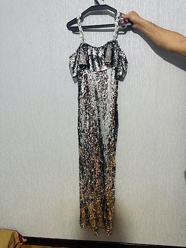 eco silim: Parıltılı payetli ziyafət donu - Model: incə qoşqulu, yüngül qapalı — 5