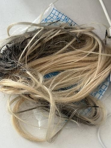 Kişi ayaqqabıları: Taxma saçlar, Süni — 1