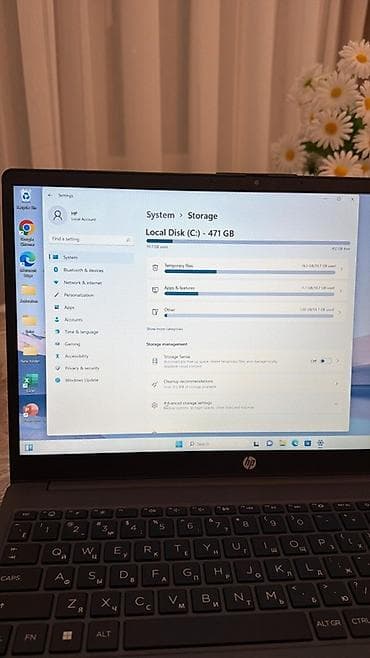 hp 15: HP 250 G10 15.6" noutbuk xanımın olub 2024 də alinib yalnız — 5