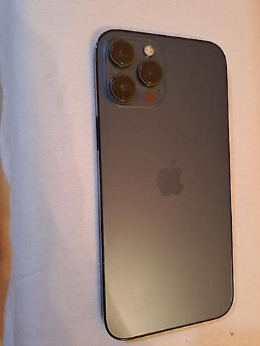 3 sim kart: IPhone 12 Pro Max, 128 GB, Pacific Blue, Barmaq izi, Simsiz şarj, Face ID — 5