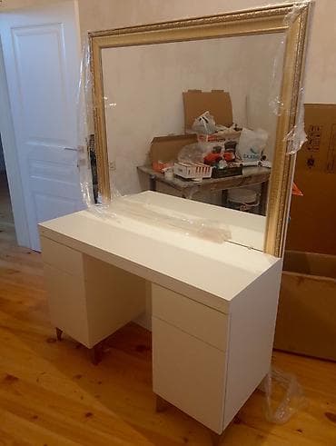 Yeni, Açılmayan, MDF, Dördbucaq masa