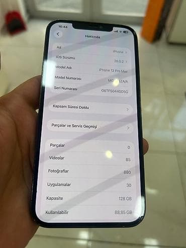 Elektronika: IPhone 12 Pro Max, 128 GB, Pacific Blue, Face ID — 3