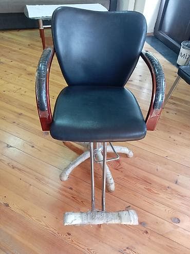 islemis mebeler: İşlənmiş, Təkərsiz, Qolları tənzimlənmir, Dəri — 6