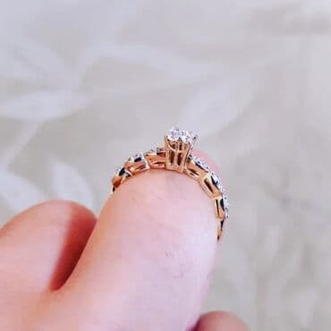 nişan donlari: Nişan, Üzük, Sarı qızıl, 585 Əyar — 5