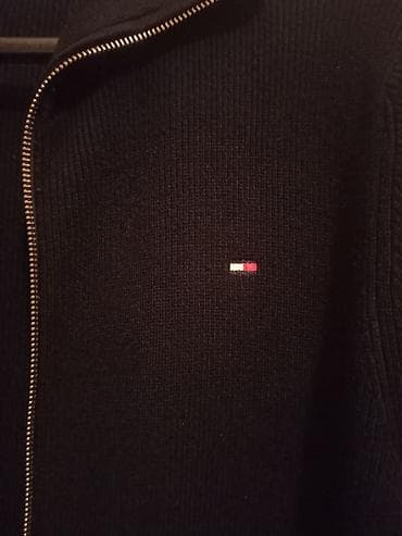 batinka kişi: Svitşot, Tommy Hilfiger, XL, rəng - Qara — 5
