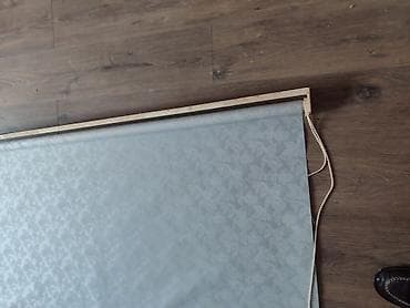 xalca kredit: Rulon pərdə – boz rəng, yarpaqlı naxış - Mexanizm: zəncirli idarəetmə — 5