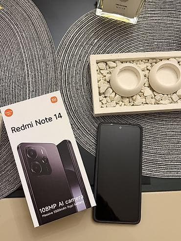Redmi Note 14, 256 GB, rəng - Qara