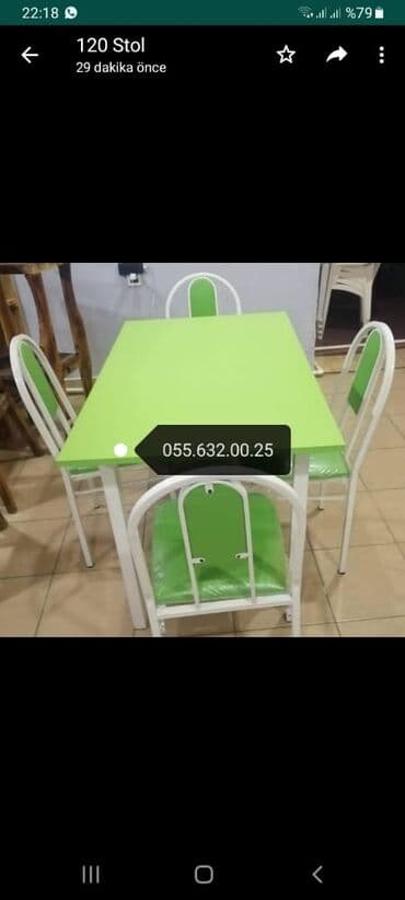 Masalar: Mətbəx üçün, Yeni, Açılmayan, Kvadrat masa — 24