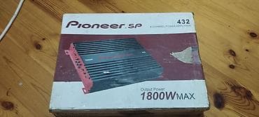 Pioneer SP 432 – 4 kanal səs gücləndiricisi - Maksimum çıxış gücü — 1