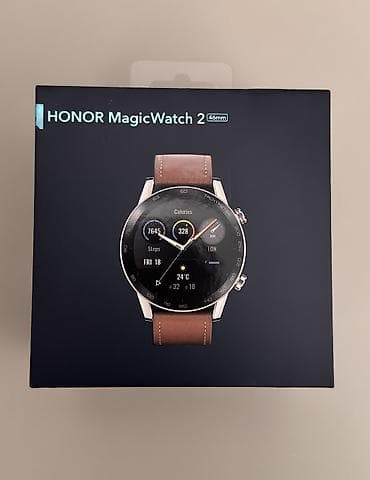 Smart saatlar: İşlənmiş, Smart saat, Honor, Sensor ekran, rəng - Qara — 1