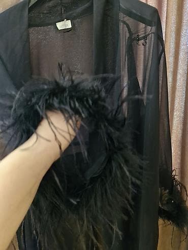La Senza şəffaf qara kimono/xalat - Brend: La Senza (etiket üzərində) — 2