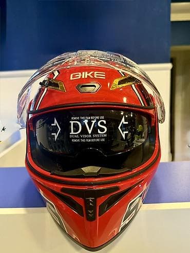 cg motor: Motosiklet dəbilqəsi – GIKE DVS (Dual Visor System) - Tam üzlü — 2